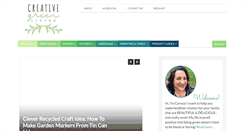 Desktop Screenshot of creativegreenliving.com
